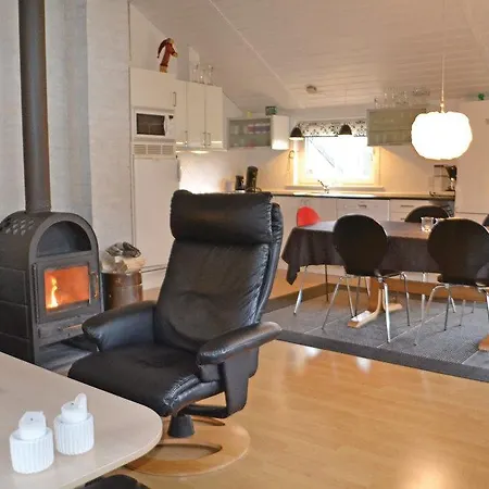 펜션 Holiday Oksbol With Fireplace 05 Oster Vrogum